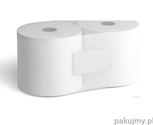 Czyściwo w rolce Celuloza 200m BIAŁY Premium 1 rolka 